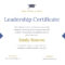 50 Free Creative Blank Certificate Templates In Psd In Leadership Award Certificate Template