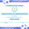 50 Free Creative Blank Certificate Templates In Psd With Soccer Certificate Template