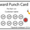 50+ Punch Card Templates – For Every Business (Boost Throughout Reward Punch Card Template