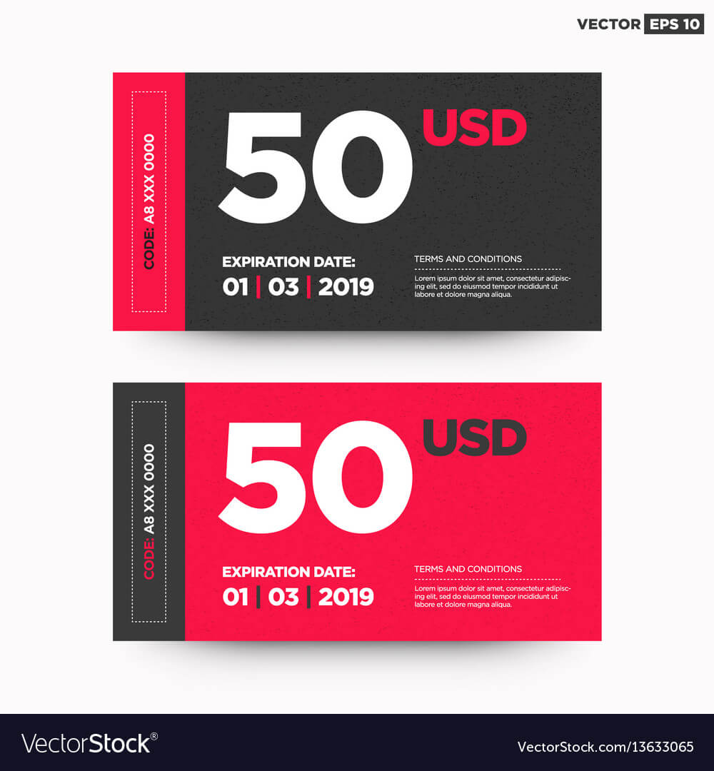 50 Usd Gift Card Template Inside Gift Card Template Illustrator
