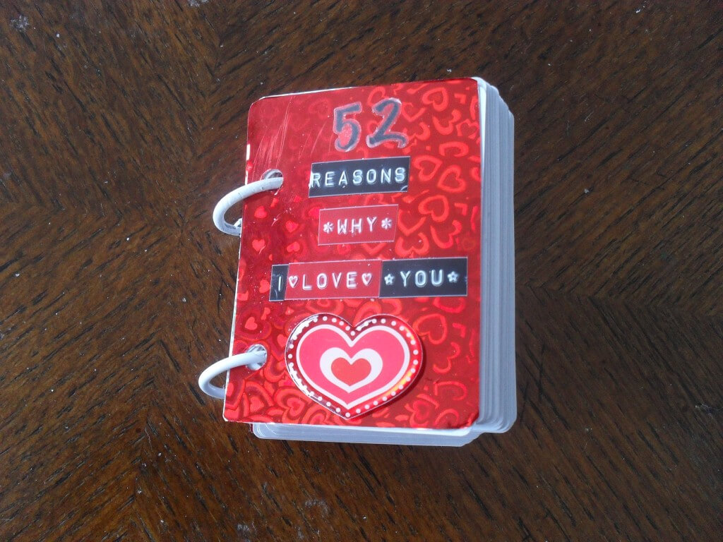 52 Reasons Why I Love You* | Tasteful Space % Intended For 52 Reasons Why I Love You Cards Templates Free