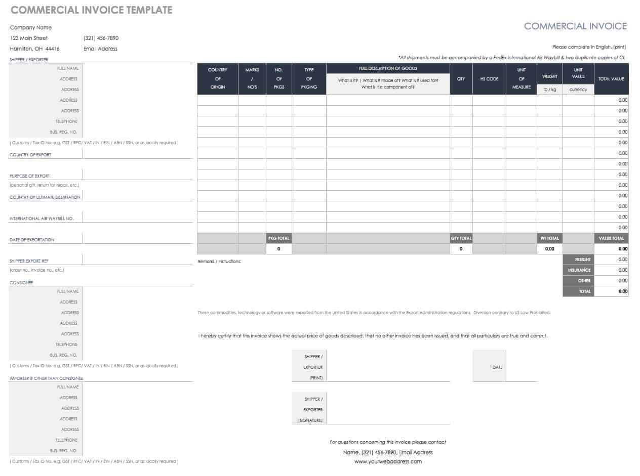 55 Free Invoice Templates | Smartsheet With Regard To Free Invoice Template Word Mac