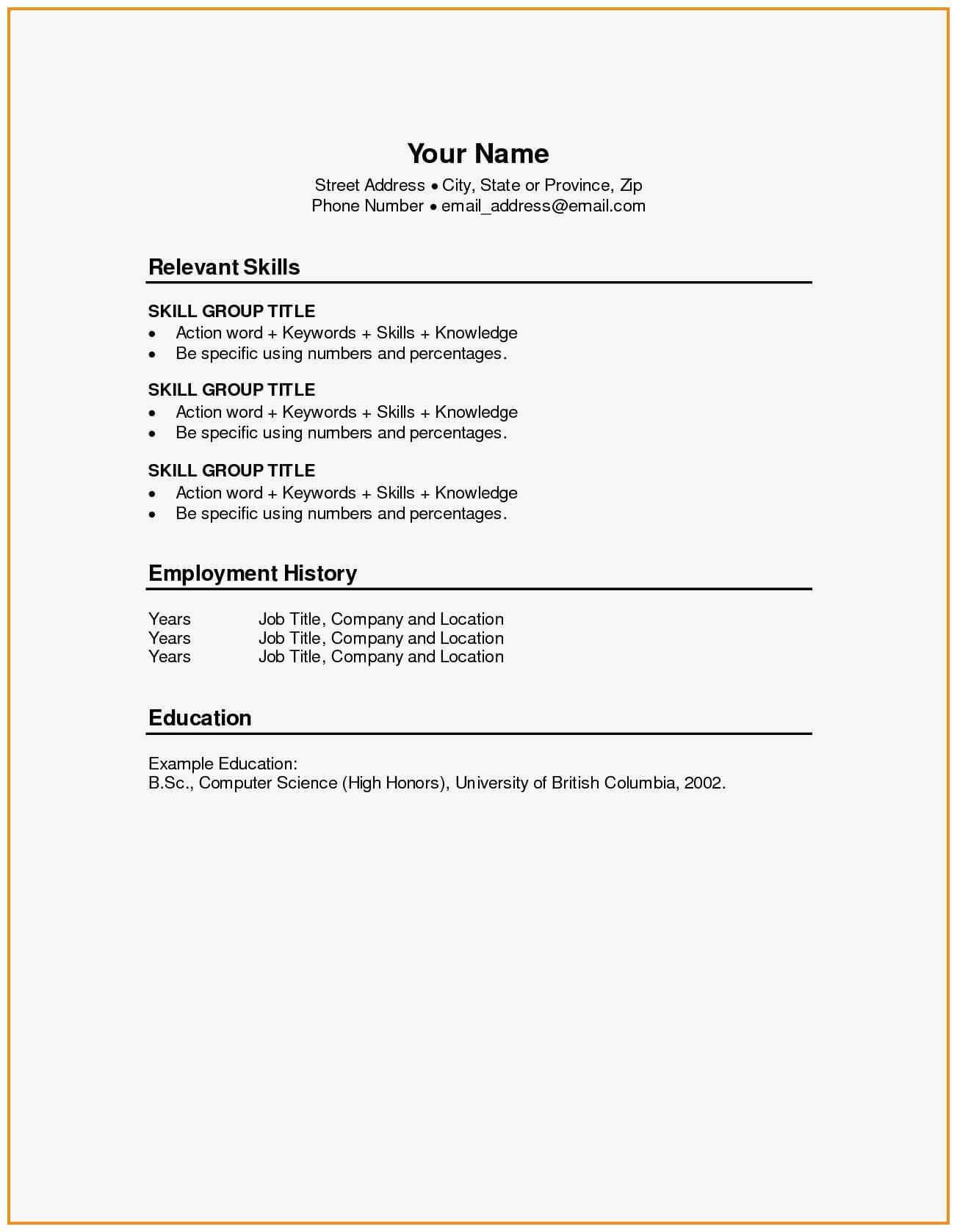 57 Inspirational Gallery Of Microsoft Word 2007 Resume Intended For Resume Templates Microsoft Word 2010