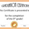 5Th Grade Graduation Certificate Template ] – Diplomas Free Regarding 5Th Grade Graduation Certificate Template