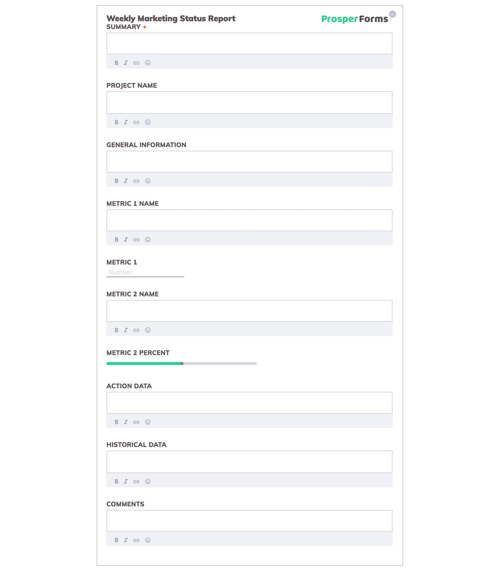 6 Awesome Weekly Status Report Templates | Free Download For Monitoring And Evaluation Report Template