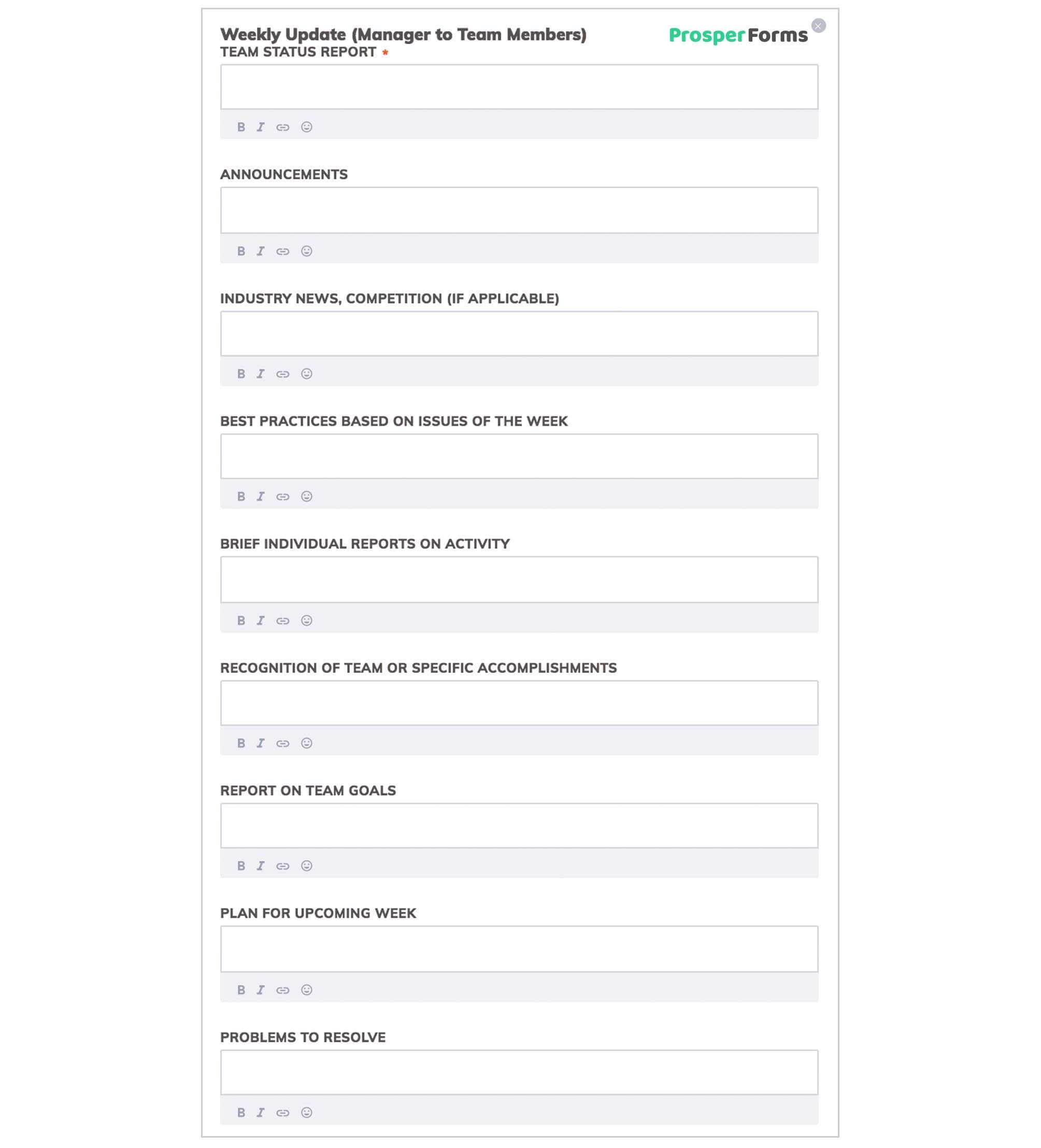 6 Awesome Weekly Status Report Templates | Free Download Inside Team Progress Report Template