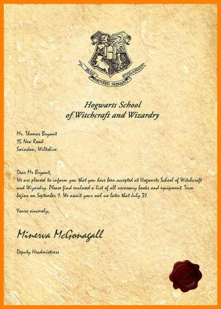 6+ Harry Potter Hogwarts Invite | Management On Call In Harry Potter Certificate Template