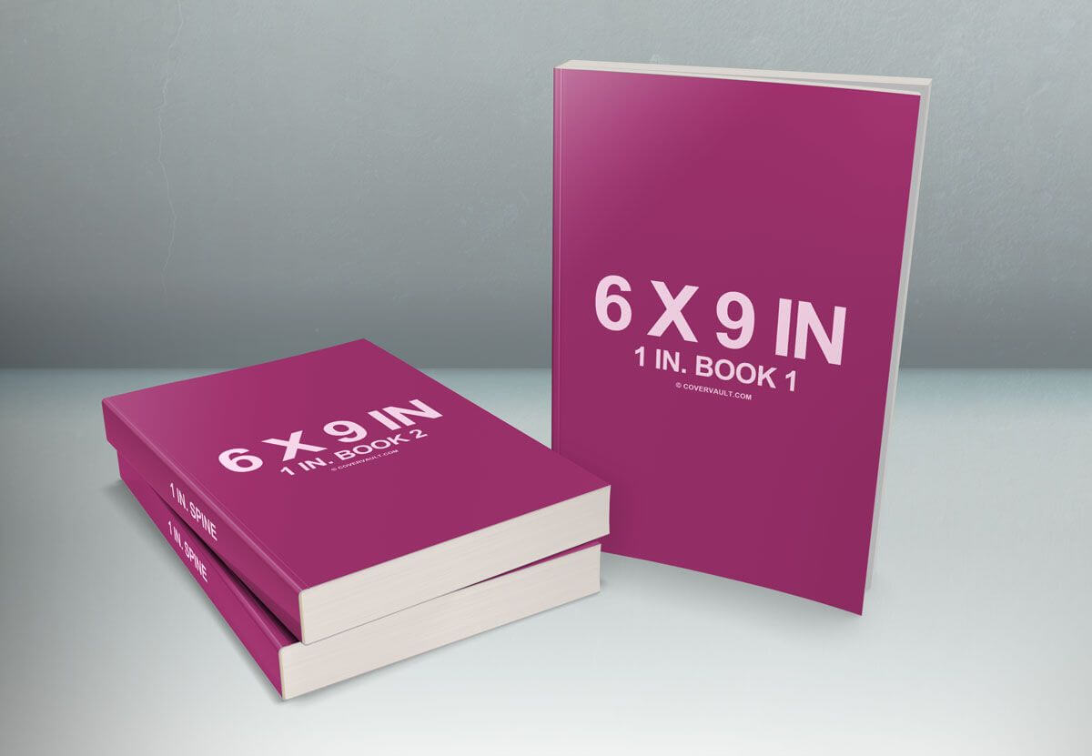 6 X 9 Book Series Presentation Mockup | Book Cover Design With Regard To 6X9 Book Template For Word