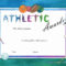 6A85Ae0 Certificates Templates For Word And Sports Day Regarding Athletic Certificate Template