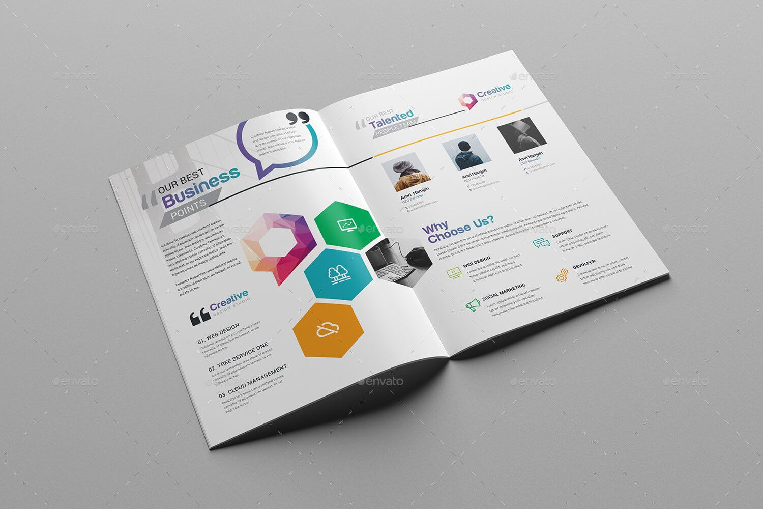 76+ Premium & Free Business Brochure Templates Psd To Pertaining To Two Fold Brochure Template Psd