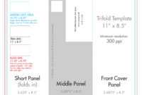 8.5&quot; X 11&quot; Tri Fold Brochure Template - U.s. Press pertaining to 8.5 X11 Brochure Template