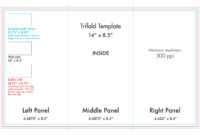 8.5&quot; X 14&quot; Tri Fold Brochure Template - U.s. Press intended for Brochure Folding Templates