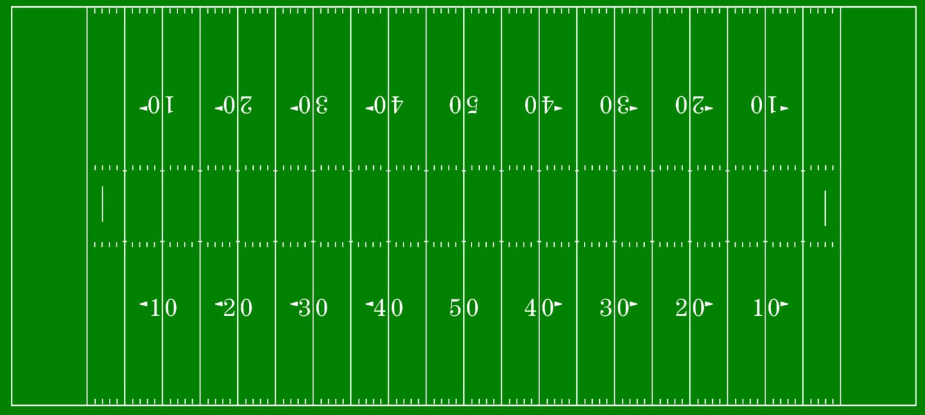 833 Football Field Free Clipart Pertaining To Blank Football Field Template