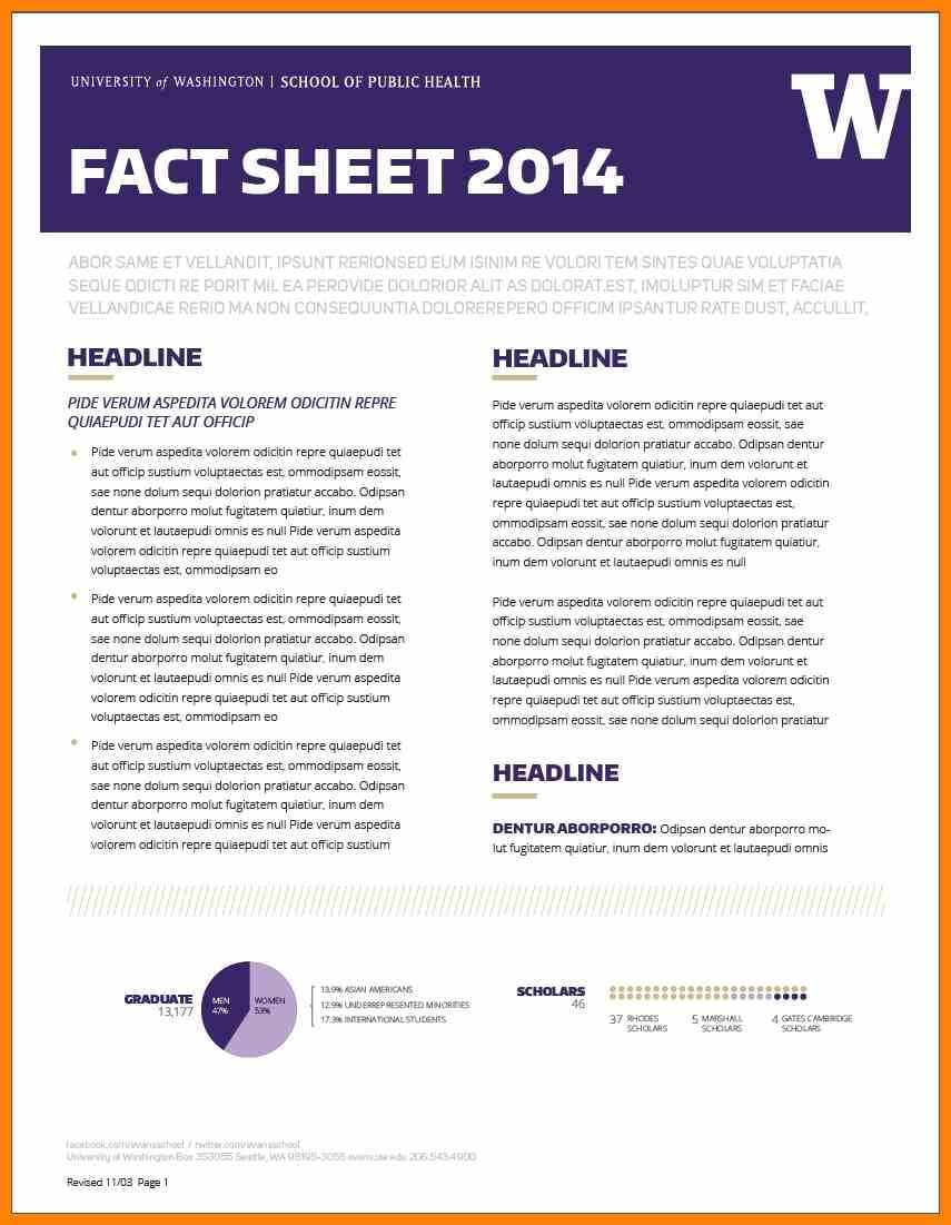9+ Fact Sheet Template Word Free | Good New World Regarding Fact Sheet Template Microsoft Word