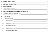 A Digital Forensic Report Format 44 | Download Scientific within Forensic Report Template