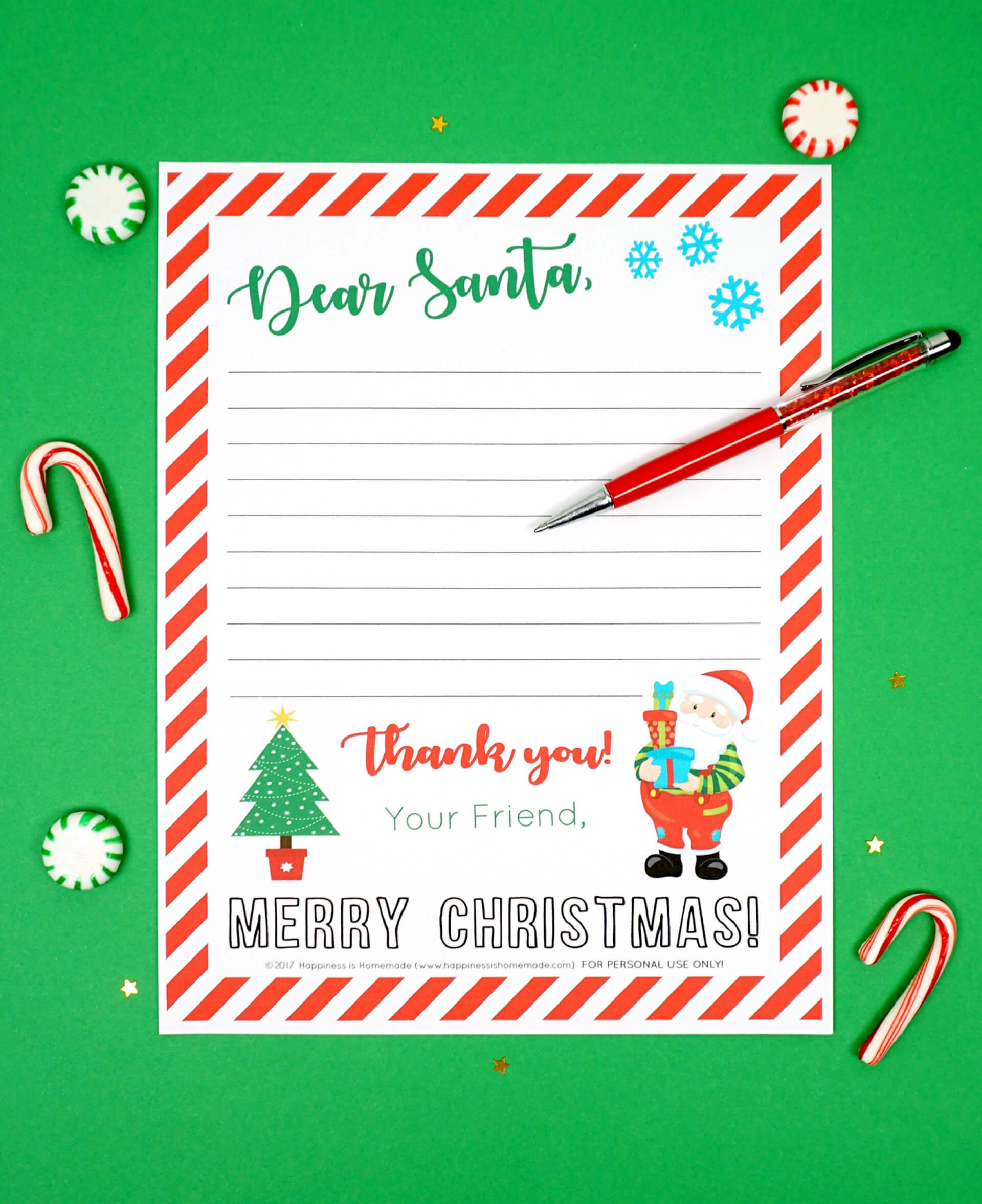 A305761 Free Printable Letter To Santa Claus Template For With Regard To Letter From Santa Template Word