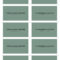 A4 Business Card Template Psd (10 Per Sheet) | Dr Design Pertaining To Business Card Size Template Psd