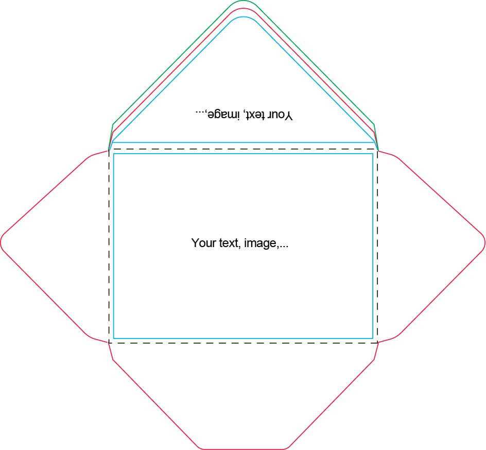 A7 Envelope Template | Card Making Tutorials, Card Making Pertaining To Envelope Templates For Card Making