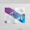 Abstract Bi Fold Brochure Template Psd | Desain For Two Fold Brochure Template Psd