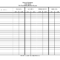 Accounting Ledger Template Printable | Of Our Printable Pertaining To Blank Ledger Template