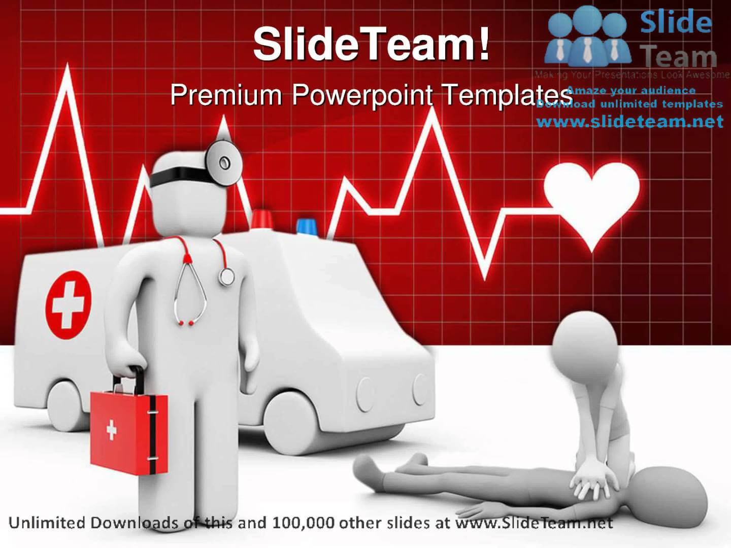 Ambulance Medical Powerpoint Templates Themes And With Ambulance Powerpoint Template