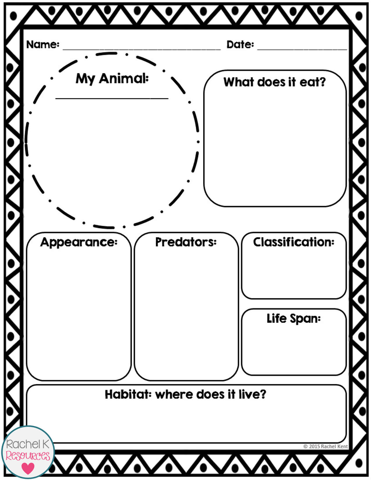 Animal Report Template | Information Report, Report Template Pertaining To Template For Information Report