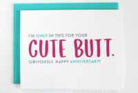 Anniversary. Free Printable Funny Anniversary Cards Design within Template For Anniversary Card