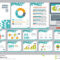Annual Report Cover A4 Sheet And Presentation Template Stock Throughout Illustrator Report Templates