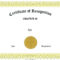 Appreciation Award Certificate Template Free | Certificate Throughout Formal Certificate Of Appreciation Template