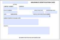 Auto Insurance Card Template Free Download - Http://www for Free Fake Auto Insurance Card Template