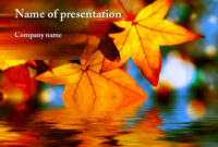 Autumn Powerpoint Template | Powerpoint Presentation with regard to Free Fall Powerpoint Templates