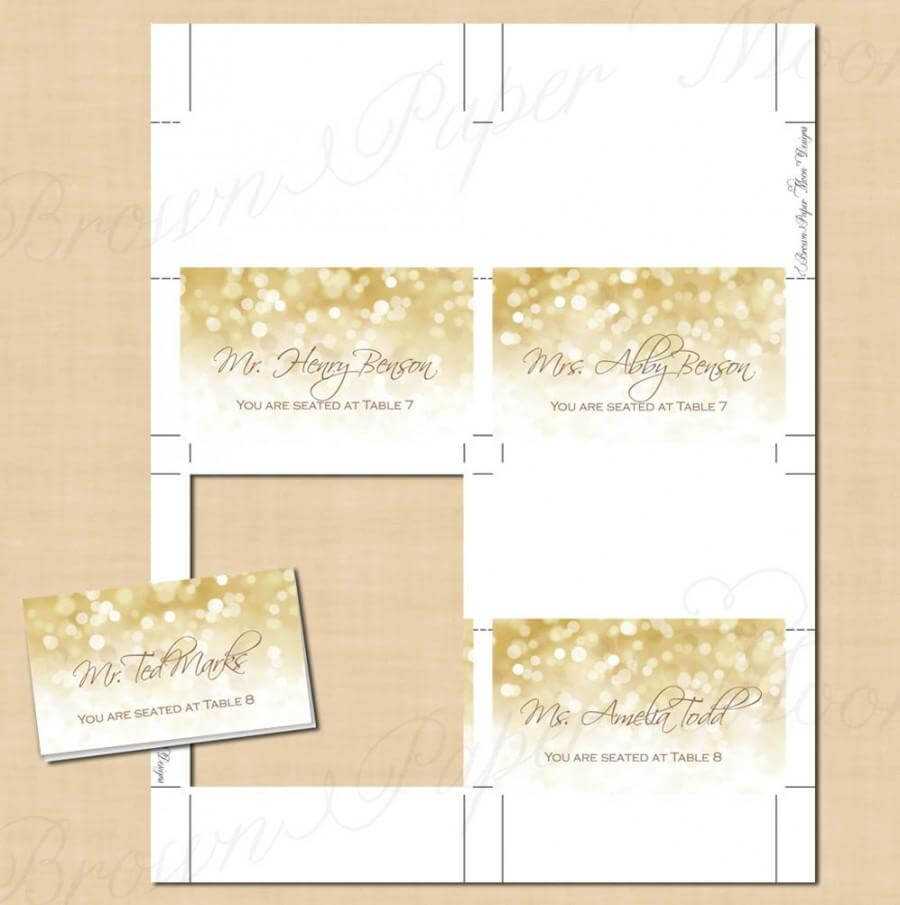 Avery Place Card Templates – Free Download Intended For Table Place Card Template Free Download