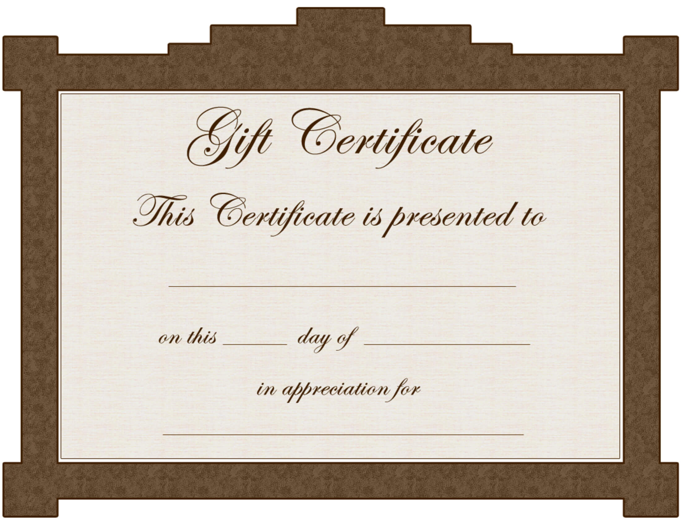 Avon Gift Certificate Template – Clip Art Library Pertaining To Tattoo Gift Certificate Template