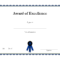 Award Template Certificate Borders | Award Of Excellenceis For Award Certificate Border Template