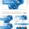 Awesome Blue High Tech Large Data Cloud Computing Ppt Throughout High Tech Powerpoint Template