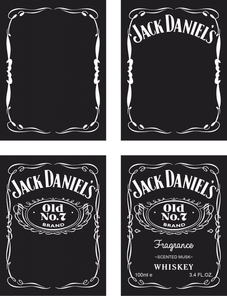 Awesome Jack Daniels Logo Generator 45 For Logos With Jack Pertaining To Blank Jack Daniels Label Template