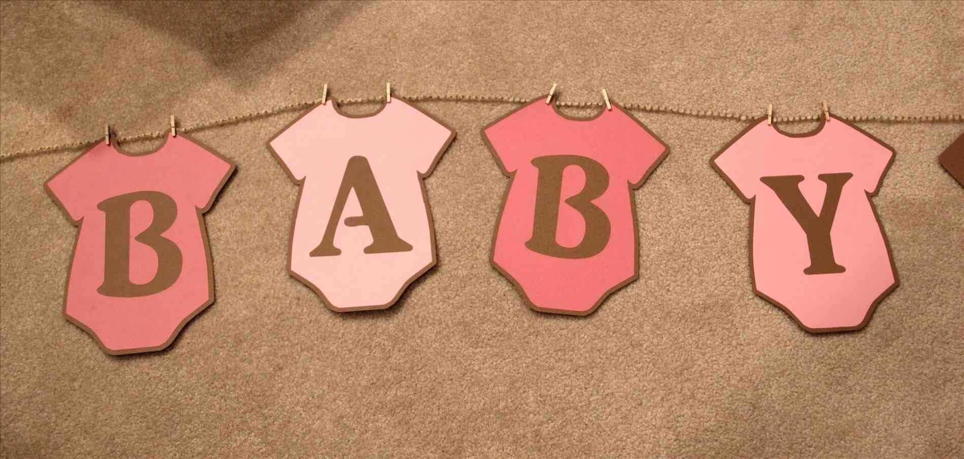Diy Baby Shower Banner Template Professional Template Examples