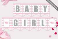 Baby Shower Banner Template Printable Tutu Excited Banner inside Baby Shower Banner Template