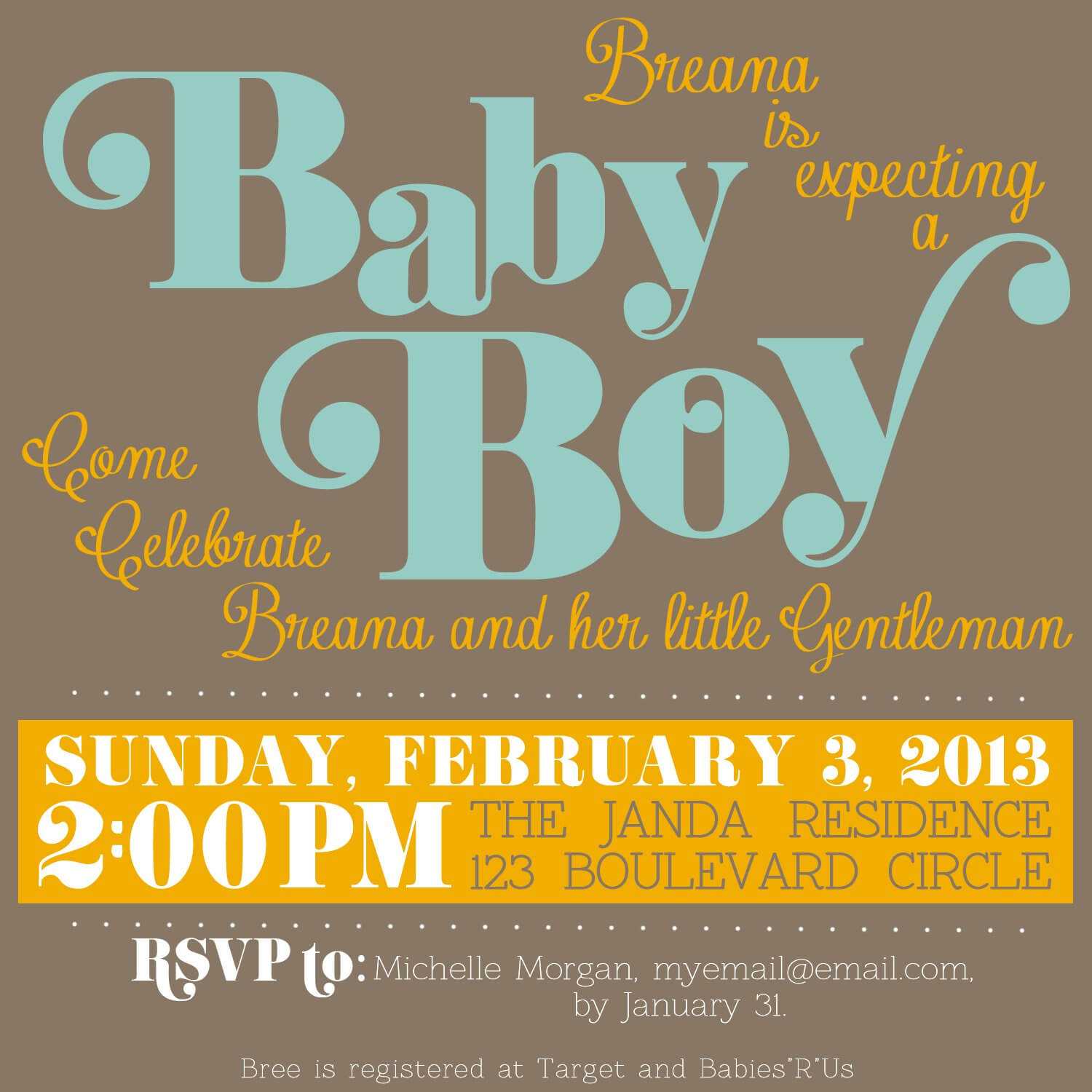 Baby Shower Invitation : Free Baby Shower Invitation Intended For Free Baby Shower Invitation Templates Microsoft Word