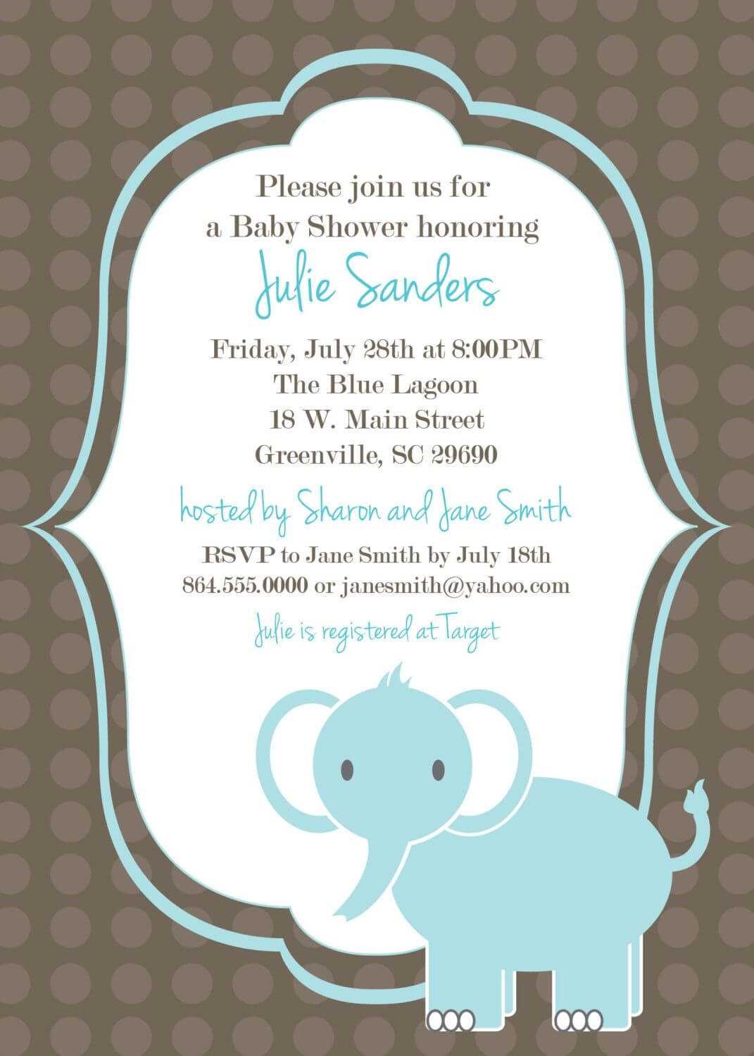 Baby Shower Invitation Layouts – Ironi.celikdemirsan With Free Baby Shower Invitation Templates Microsoft Word