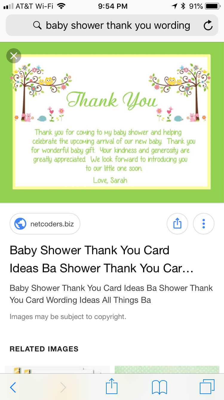 Baby Shower Thank You Cards – July 2018 Babies | Forums Within Template For Baby Shower Thank You Cards