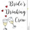 Bachelorette Party Template. Bridal Shower. Print On T Shirt Regarding Bride To Be Banner Template