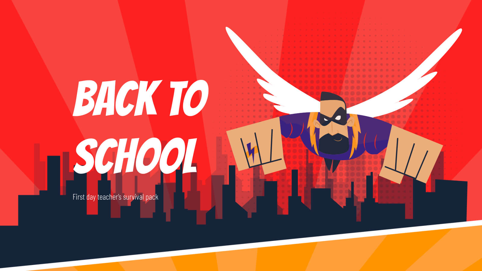 Back To School Pack Google Slides Theme And Powerpoint Template With Comic Powerpoint Template