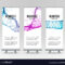 Banner Stand Design Template With Abstract Intended For Banner Stand Design Templates