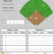 Baseball Lineup Card Template – Free Download | Baseball Inside Dugout Lineup Card Template