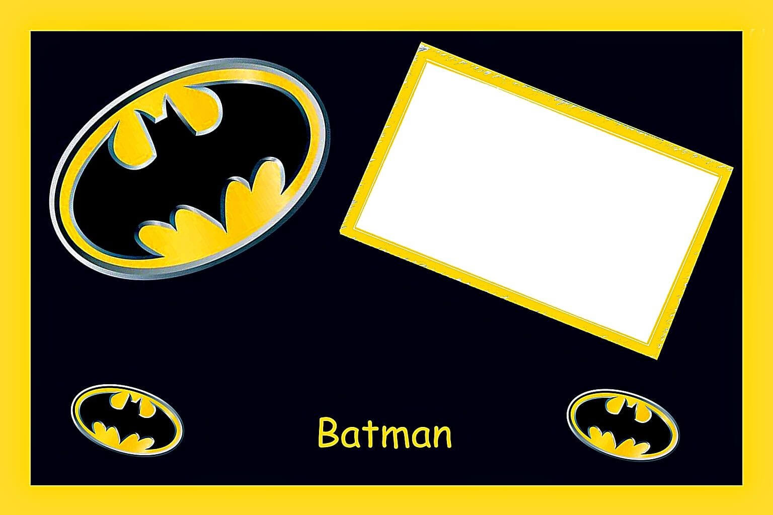 Batman Birthday: Free Printable Cards Or Invitations. – Oh Intended For Batman Birthday Card Template