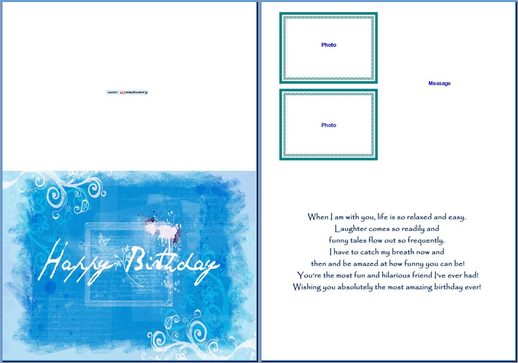 Best 22 Microsoft Word Birthday Card Templates – Birthday Regarding Birthday Card Publisher Template