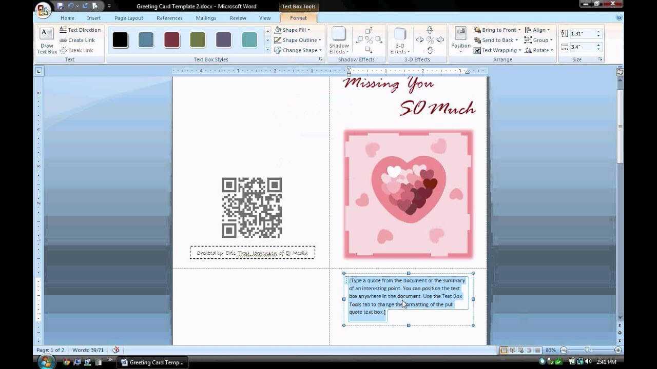 Best 22 Microsoft Word Birthday Card Templates - Birthday Throughout Microsoft Word Birthday Card Template