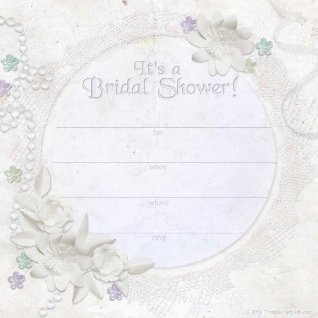 Best 48+ Bridal Shower Powerpoint Background On Hipwallpaper Intended For Blank Bridal Shower Invitations Templates