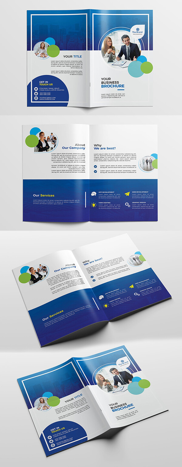 Best Business Brochure Templates | Design | Graphic Design Intended For Good Brochure Templates